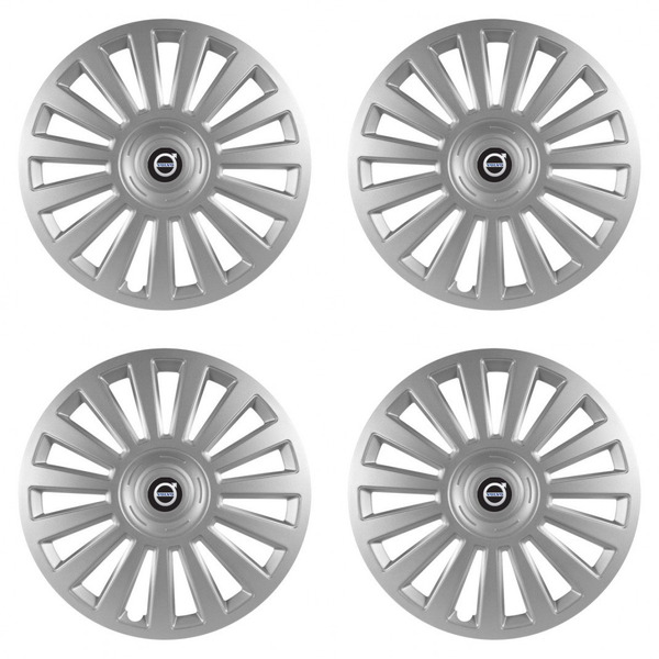 poklice pro Volvo (černé) 16 Luxury