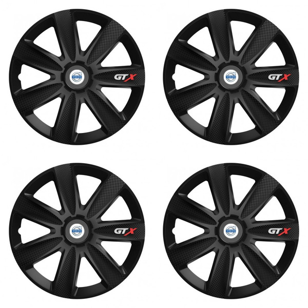 poklice pro Volvo (bílé) 14 GTX CARBON black