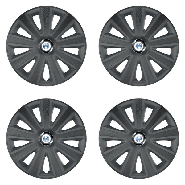 poklice pro Volvo (bílé) 15 Aviator carbon grafite