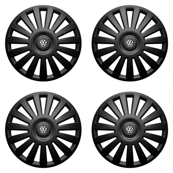 poklice pro VW (černé) 16 Luxury black