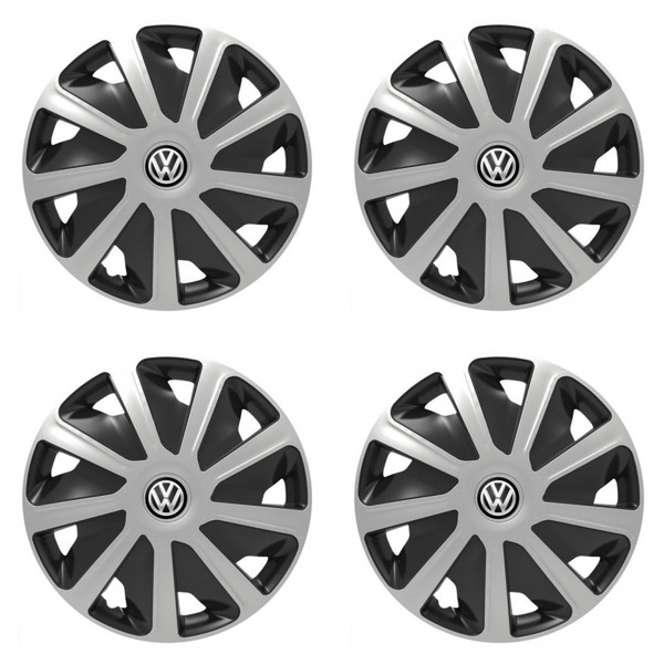 poklice pro VW (černé) pre dodávky 16 Craft silver and black