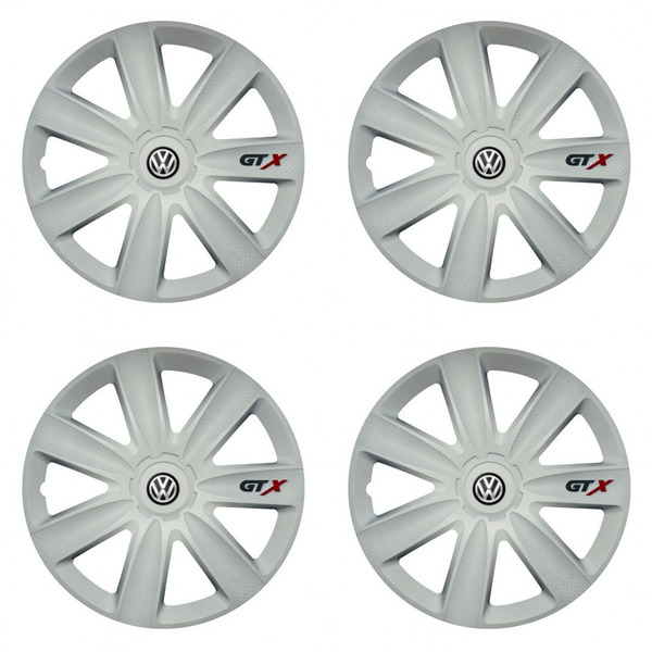 poklice pro VW (černé) 14 GTX carbon white