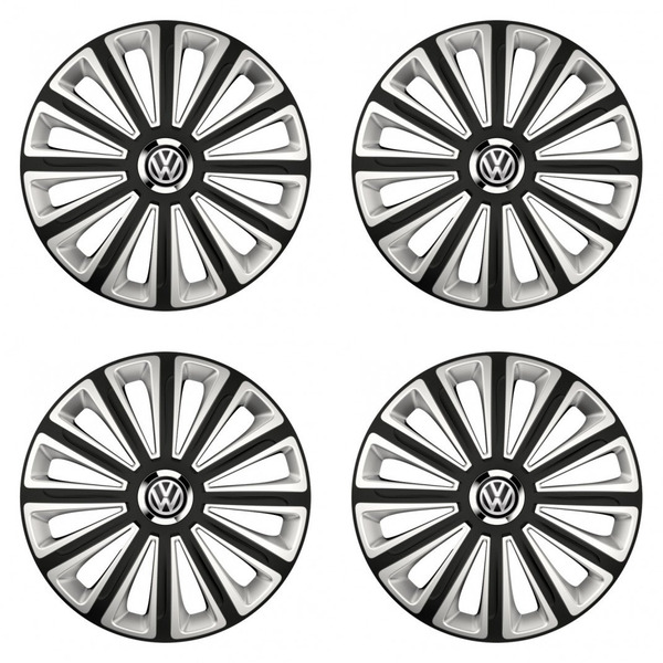 poklice pro VW (černé) 15 TREND RC double colour