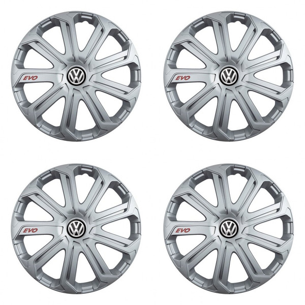 poklice pro VW (černé) 15 Evo silver