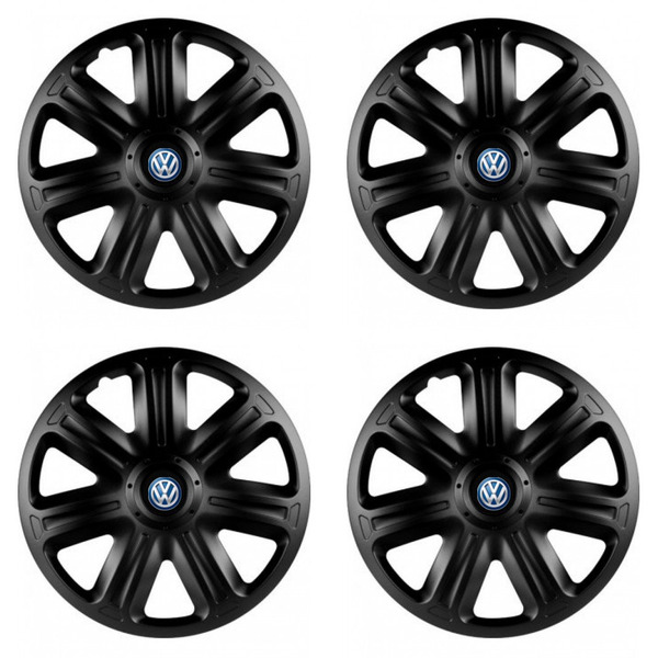 poklice pro VW (modré) 14 COMFORT BLACK