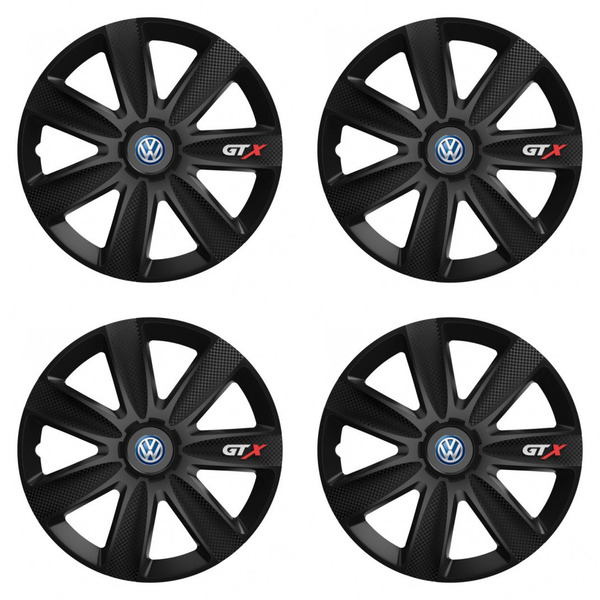 poklice pro VW (modré) 16 GTX CARBON black