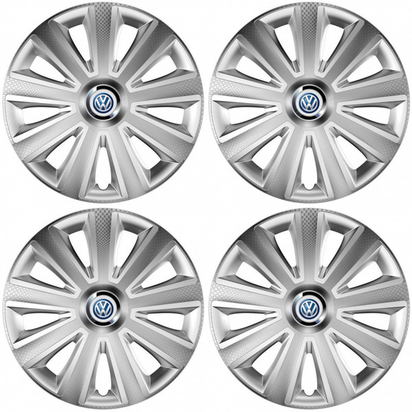 poklice pro VW (modré) 16 Aviator carbon RC 16 silver