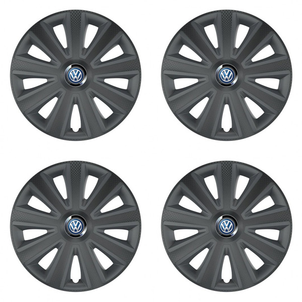 poklice pro VW (modré) 16 Aviator carbon RC16 grafite