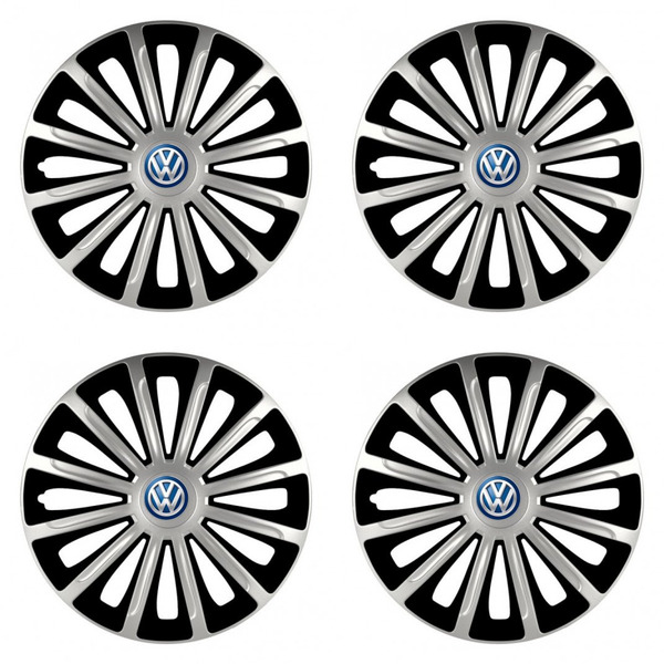 poklice pro VW (modré) 16 TREND silver and black