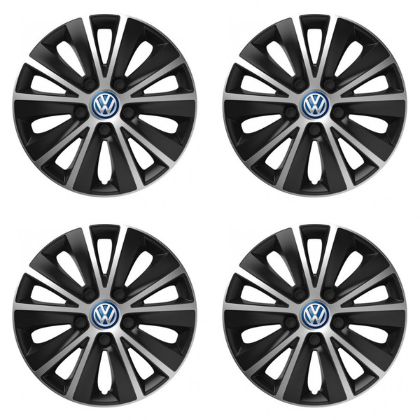 poklice pro VW (modré) 16 RAPIDE silver and black